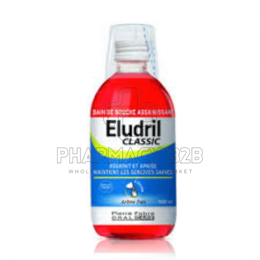 ELUDRIL CLASSIC στοματικό διάλυμα χλωρεξιδίνης 500ml