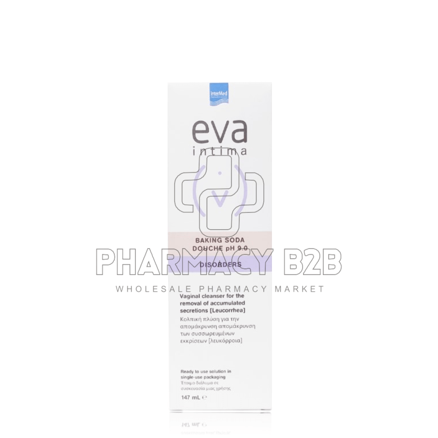 INTERMED EVA DOUCHE Baking Soda Κολπική Πλύση με Σόδα 147ml INTERMED EVA DOUCHE Baking Soda Κολπική Πλύση με Σόδα 147ml