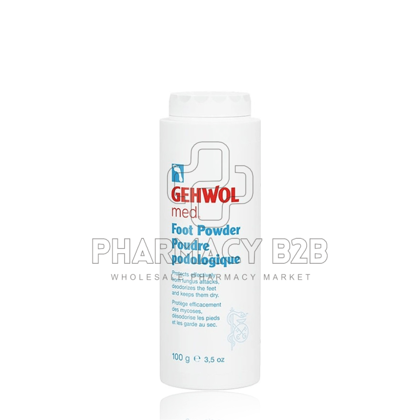GEHWOL med Foot Powder Δραστική πούδρα ποδιών 100g