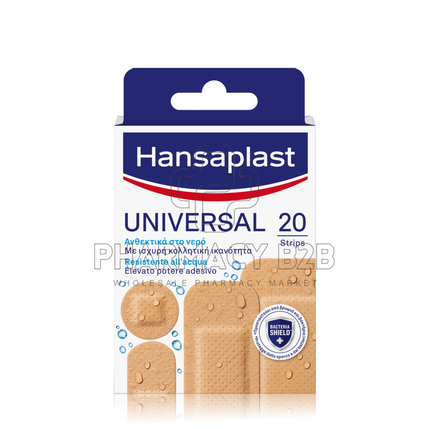 HANSAPLAST Universal Επιθέματα ανθεκτικά στο νερό 20τμχ
