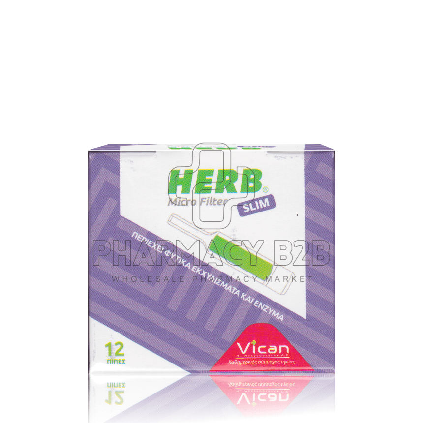 HERB Micro Filter Slim 12 Πίπες