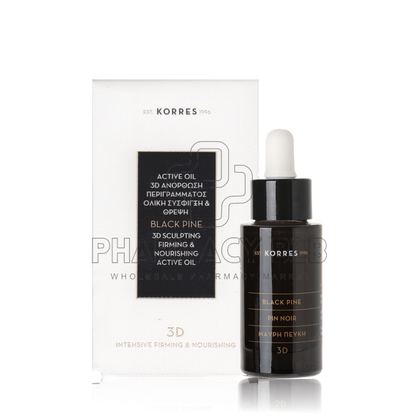 KORRES BLACK PINE ACTIVE OIL 3D 30ml *