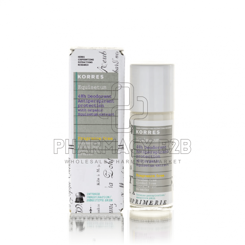 KORRES EQUISETUM 48H NO PARFUM 30ml *