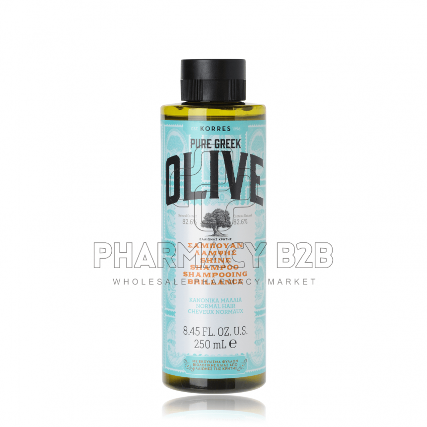 KORRES OLIVE SHAMPOO SHINE 250ml *