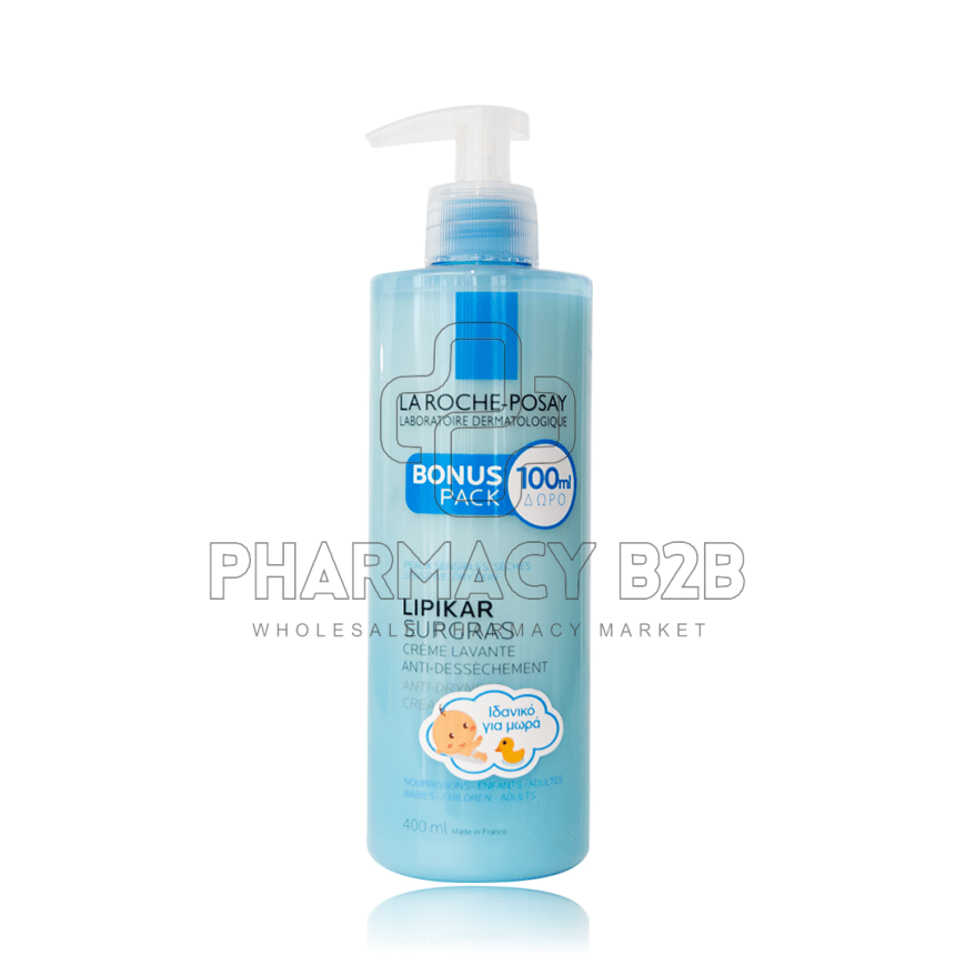 LA ROCHE-POSAY Lipikar Surgras Καθαριστικό Σώματος 400ml 