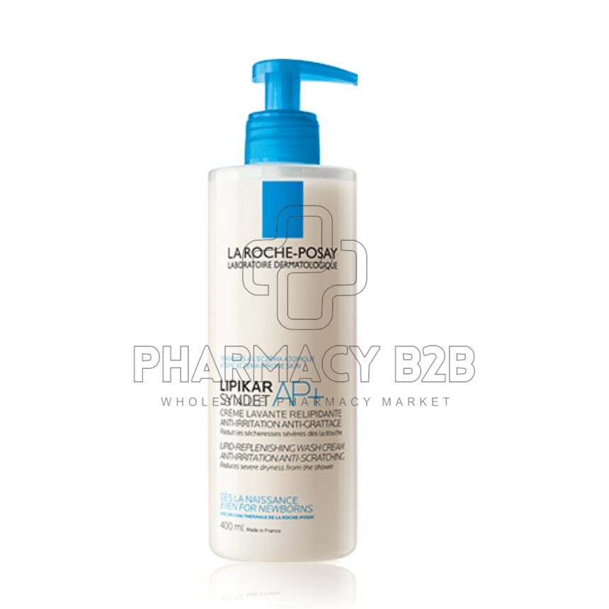 LA ROCHE-POSAY Lipikar Syndet AP+ Αφρόλουτρο για Ατοπική Δερματίτιδα 400ml 