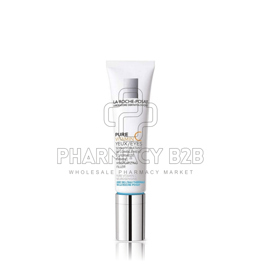 LA ROCHE-POSAY Pure Vitamin C Αντιρυτιδική Κρέμα Ματιών 15ml