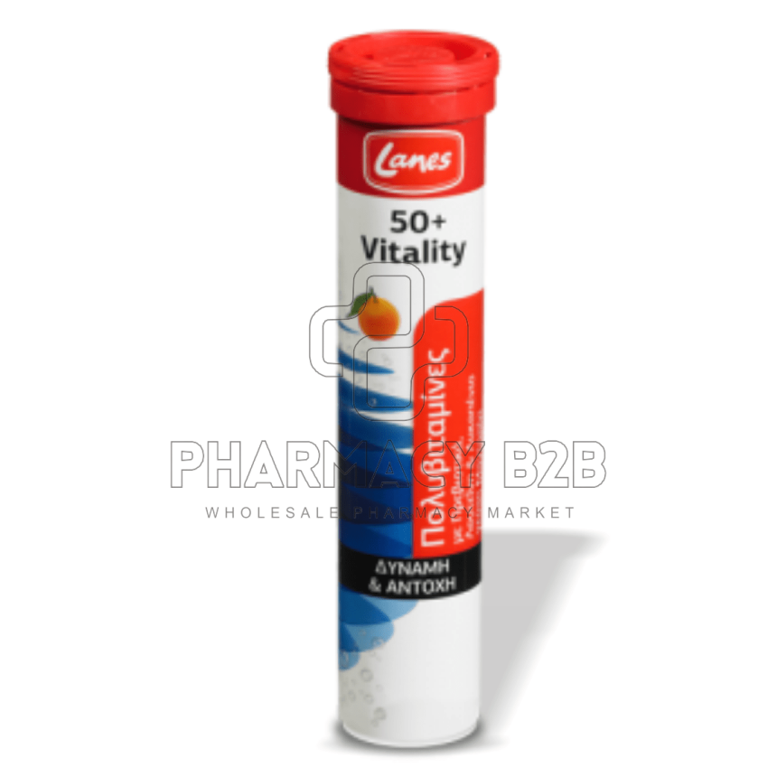 LANES 50+ Vitality αναβράζοντα δισκία x20 *