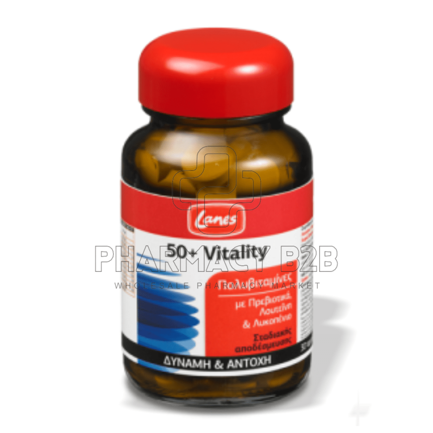 LANES Vitality 50+ Πολυβιταμίνες δισκία x30