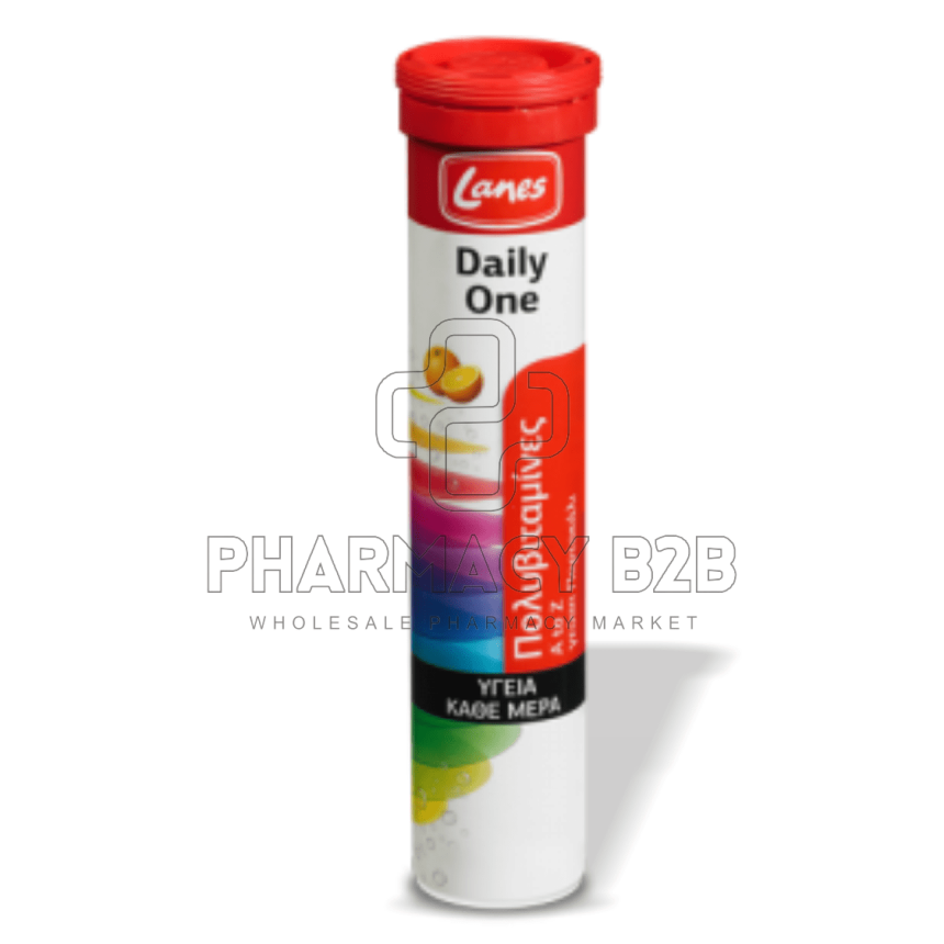 LANES Daily One Πολυβιταμίνες αναβράζοντα δισκία x20