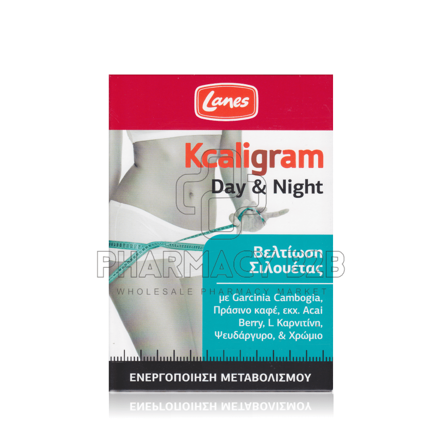 LANES Kcaligram Day & Night δισκία x60 *