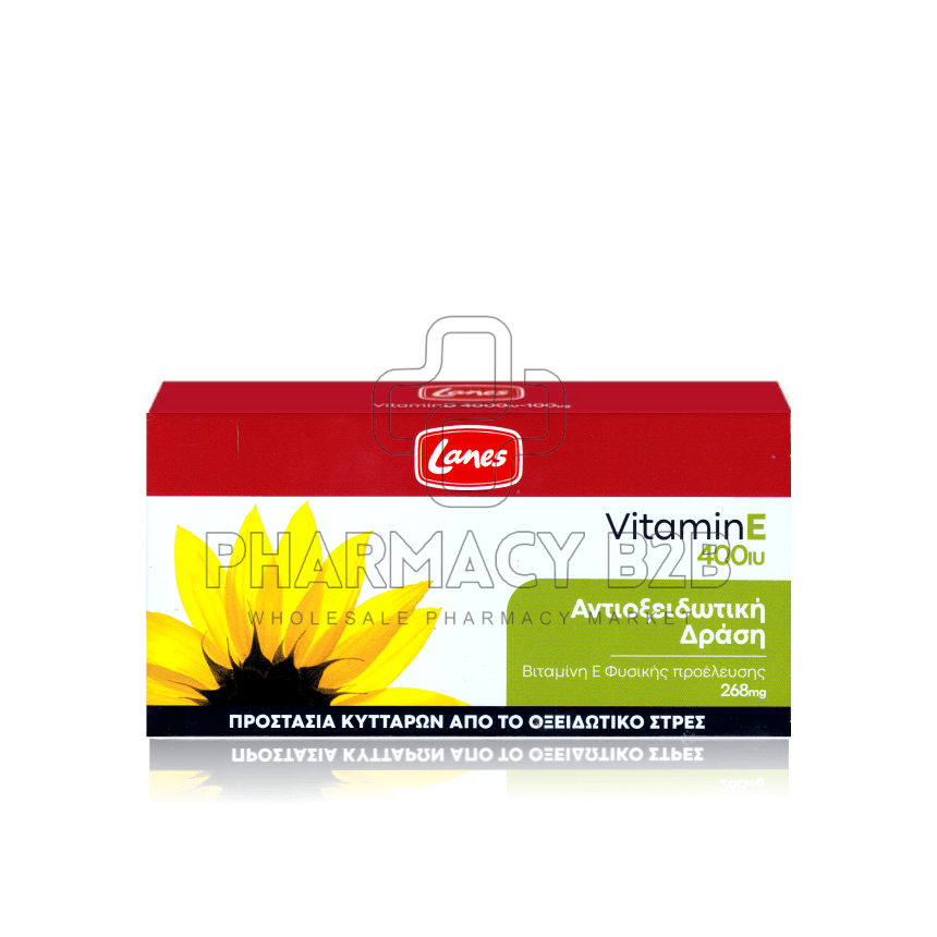 LANES Vitamin E 400iu 268mg, 30 κάψουλες