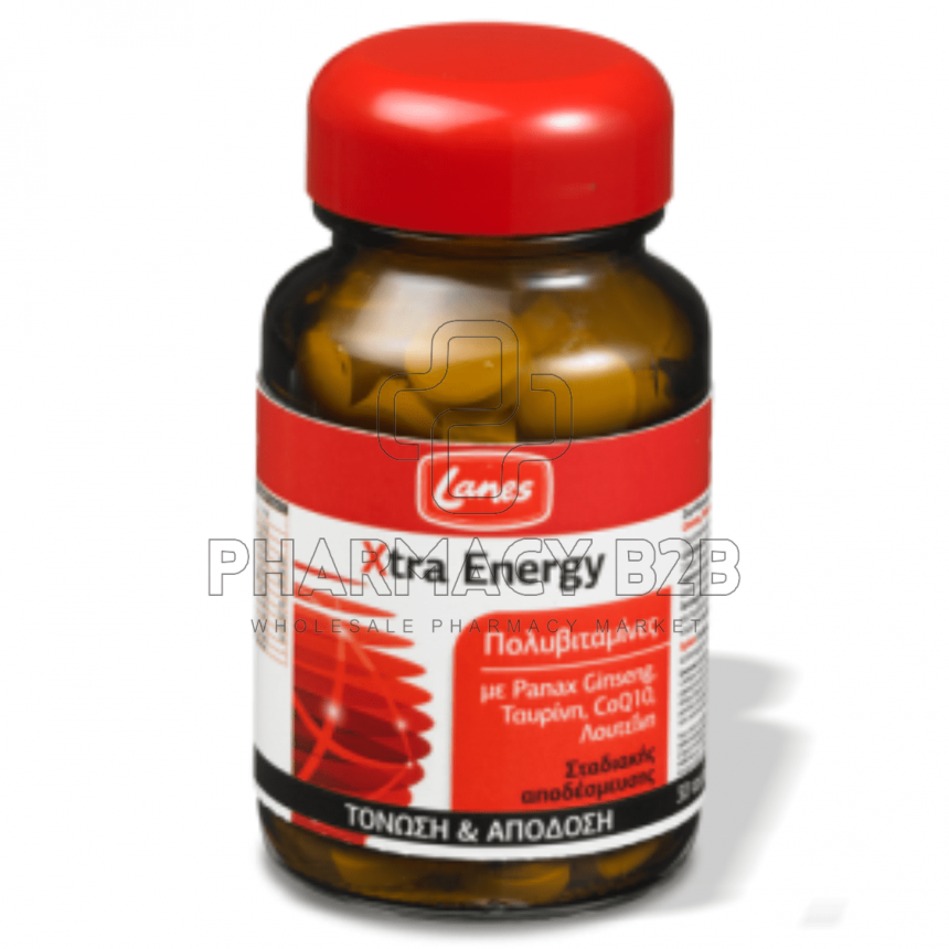 LANES Xtra energy tabl δισκία x30