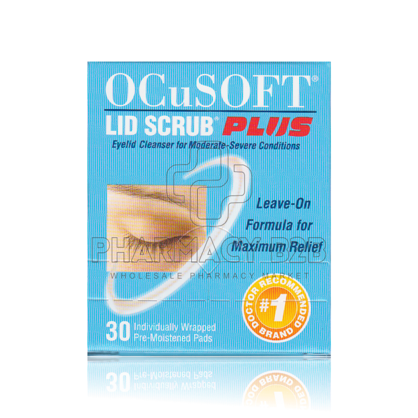 OCUSOFT Lid Scrub x30 μαντηλάκια