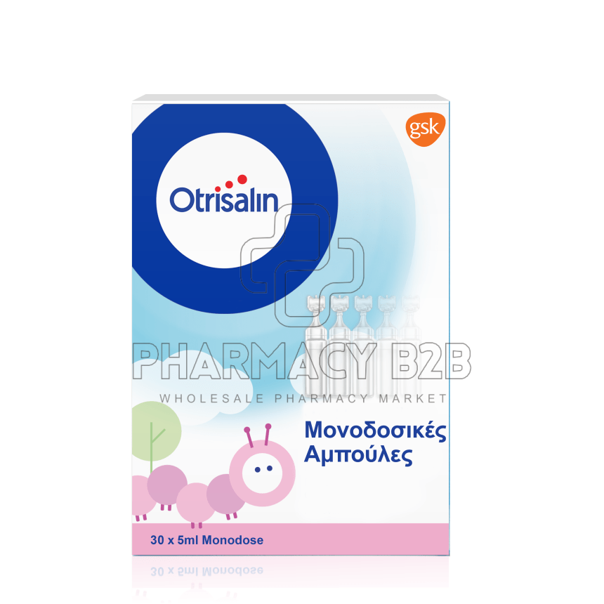 OTRISALIN Αποστειρωμένος Φυσιολογικός Ορός σε αμπούλες 5ml x 30