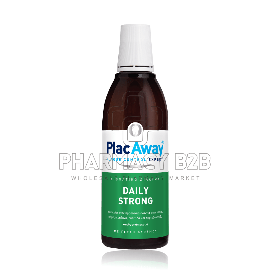 PLAC AWAY DAILY STRONG Στοματικό Διάλυμα 500ml