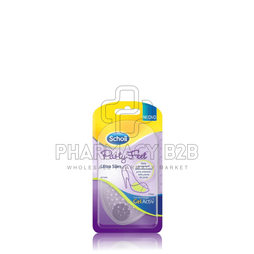 SCHOLL Party Feet Πατάκια από τζελ 1 ζευγάρι