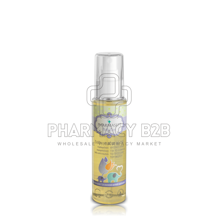 PHARMASEPT Baby Care Natural Oil Φυσικό λάδι για το σώμα & το πρόσωπο του μωρού 100ml