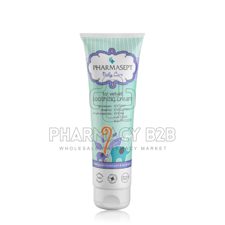 PHARMASEPT Baby Care Soothing Cream Απαλή κρέμα για σώμα και πρόσωπο 150ml