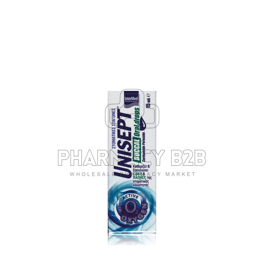 INTERMED Unisept Buccal Oral drops 15ml