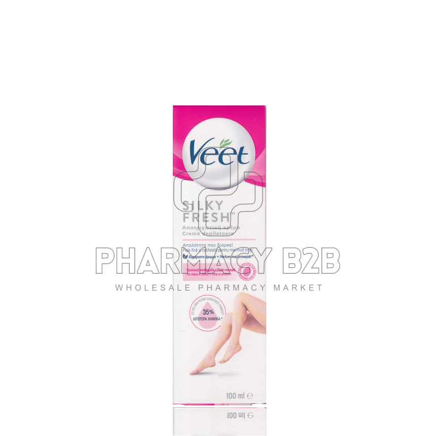 VEET Silk & Fresh Αποτριχωτική κρέμα για κανονικό δέρμα 100ml