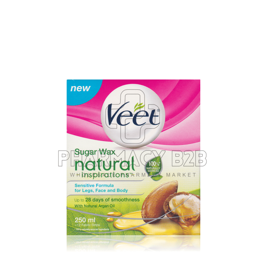 VEET Natural Inspirations Δοχείο ζεστού κεριού 250ml