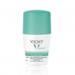 VICHY Deodorant 48-ωρη αποσμητική φροντίδα σε μορφή Roll On. Κατά των λευκών και κίτρινων σημαδιών. 50ml