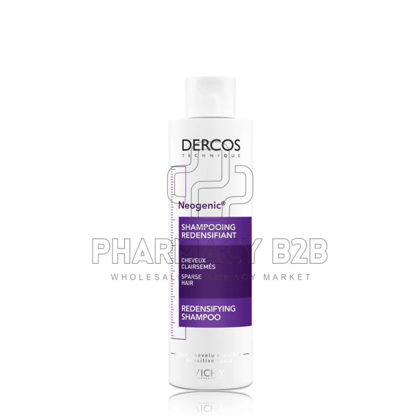 VICHY Dercos Shampoo Neogenic Σαμπουάν Αύξησης Πυκνότητας 200ml VICHY Dercos Shampoo Neogenic Σαμπουάν Αύξησης Πυκνότητας 200ml