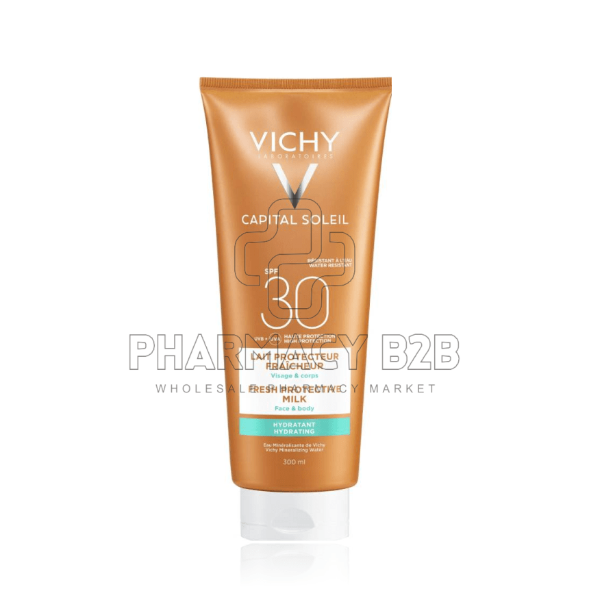 VICHY Capital Soleil Γαλάκτωμα SPF 30 πρόσωπο και σώμα 300ml