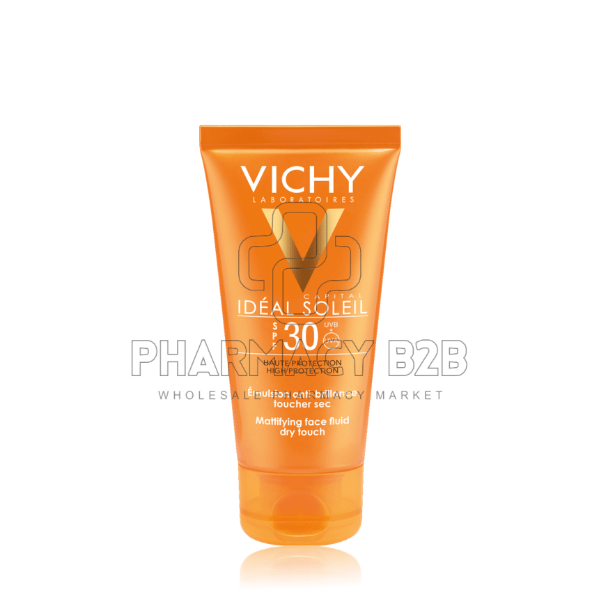 VICHY Ideal Soleil 30 Λεπτόρρευστη κρέμα προσώπου για ματ αποτέλεσμα SPF 30 50ml