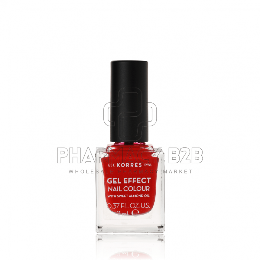 KORRES GEL EFFECT 53 ROYAL RED 11ml *