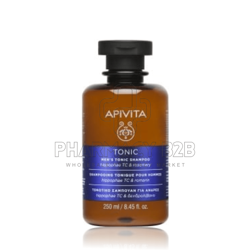 APIVITA Τονωτικό Σαμπουάν Κατά της Τριχόπτωσης για Άνδρες με Ιπποφαές & Δεντρολίβανο 250ml