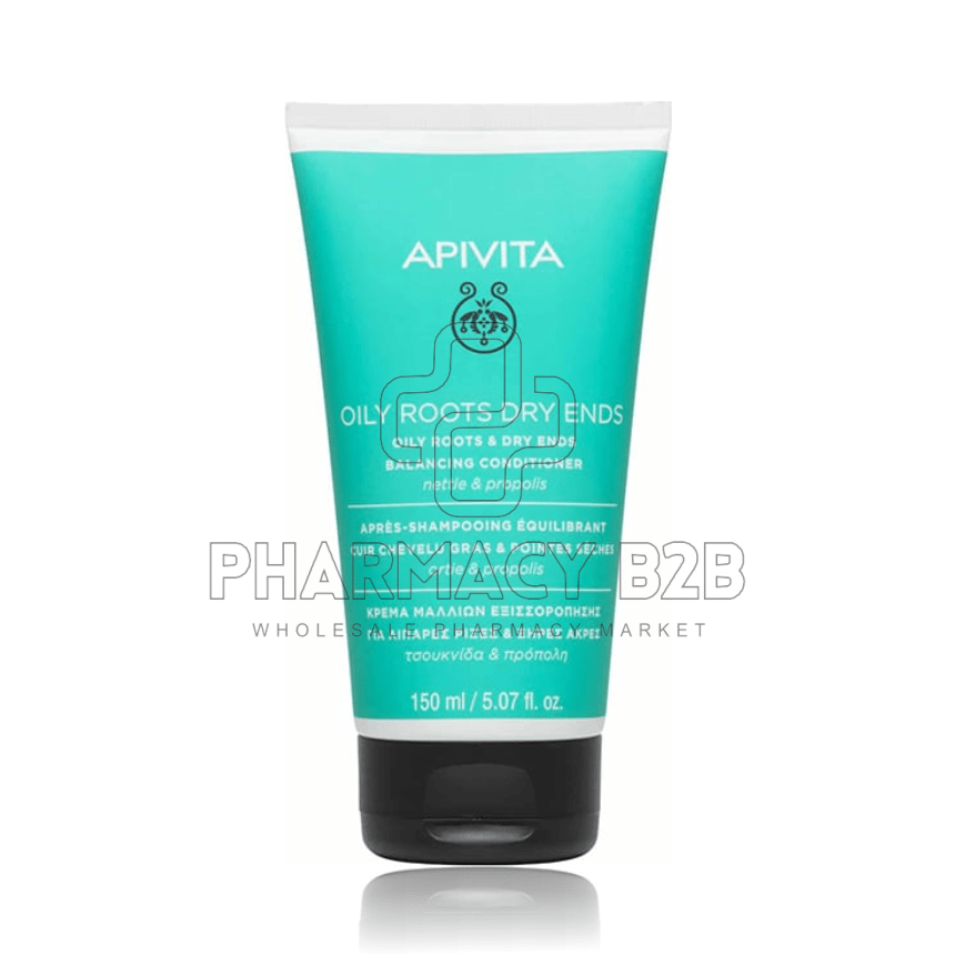 APIVITA BALANCING CONDITIONER Kρέμα Εξισορρόπησης για Μαλλιά με Λιπαρές Ρίζες & Ξηρές Άκρες με Τσουκνίδα & Πρόπολη 150ml