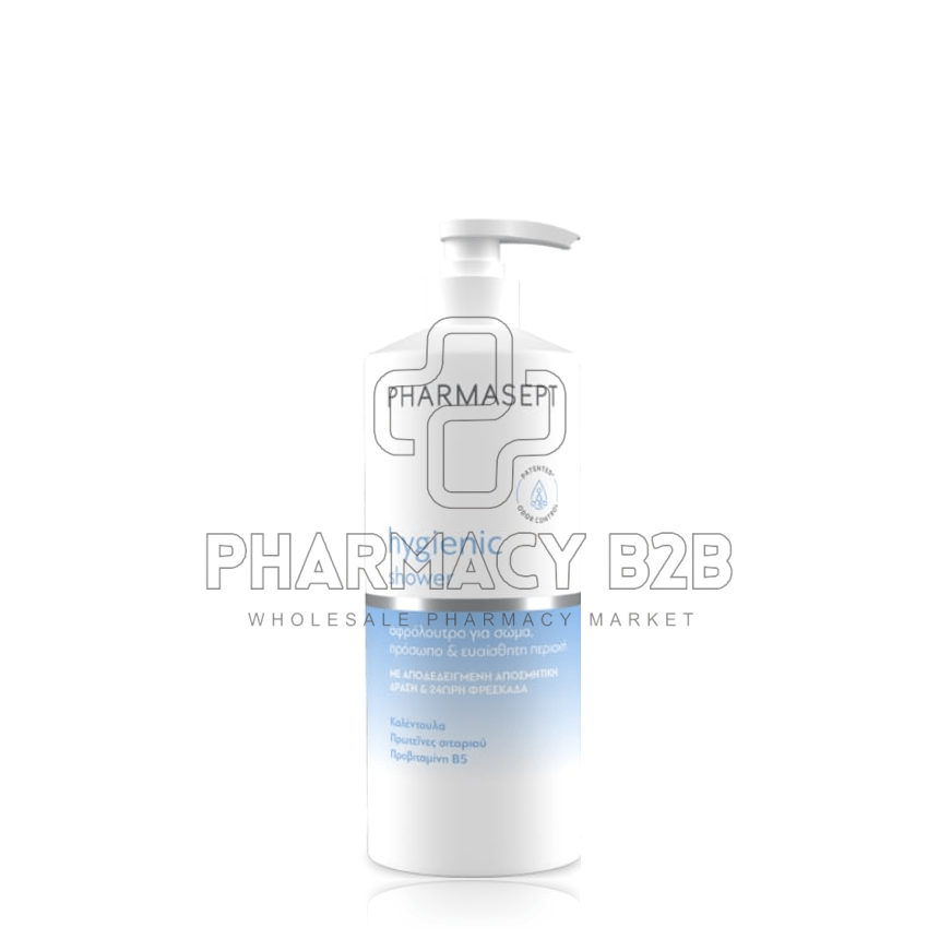 PHARMASEPT Hygienic Shower Αφρόλουτρο για σώμα, πρόσωπο & ευαίσθητη περιοχή 500ml
