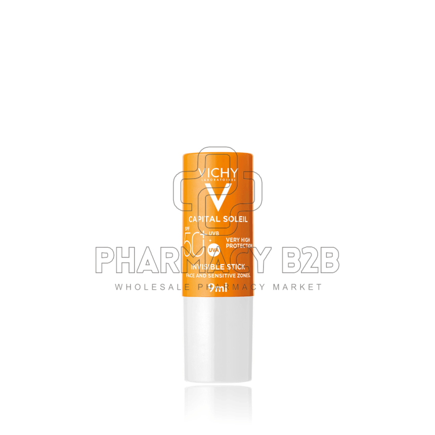 VICHY Ideal Soleil 50 Stick Zones Sensibles Στίκ για τις ζώνες σε έντονη έκθεση SPF 50+ 9g