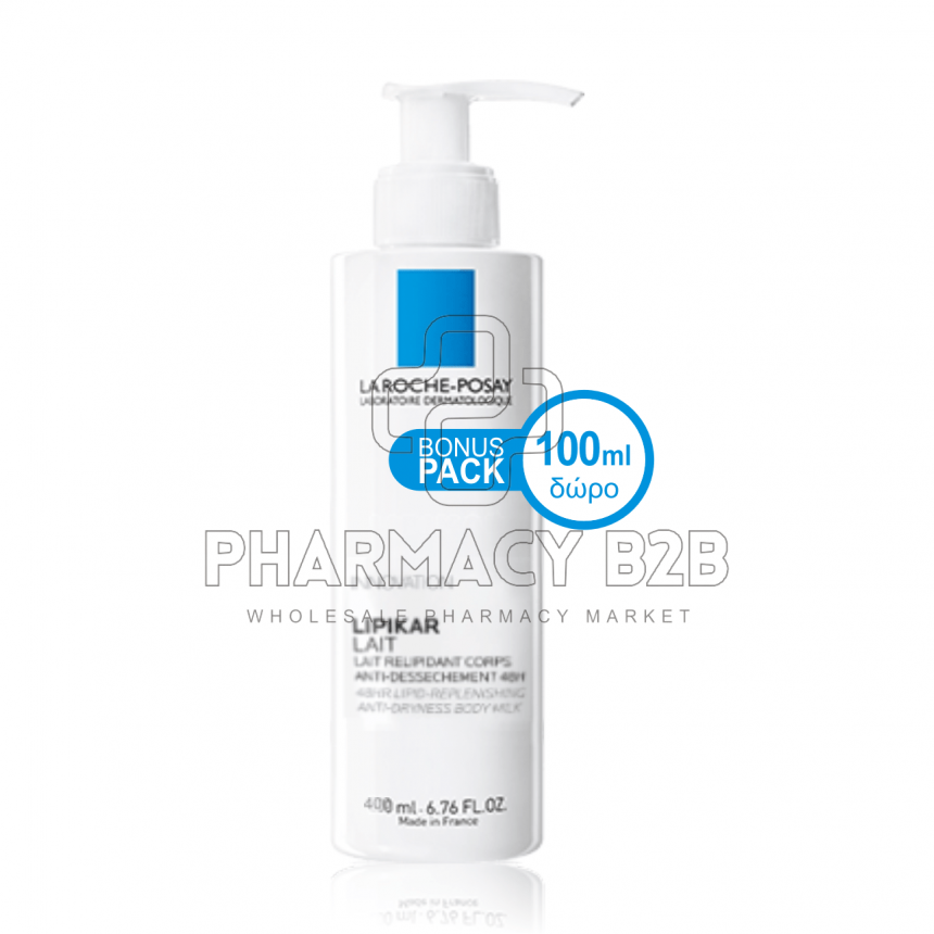 LA ROCHE-POSAY Lipikar Lait Γαλάκτωμα Σώματος 400ml