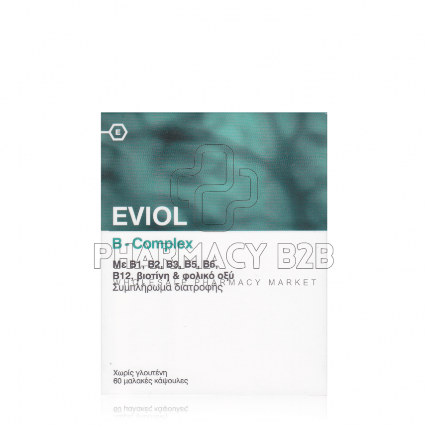 EVIOL B-Complex x60 μαλακές κάψουλες