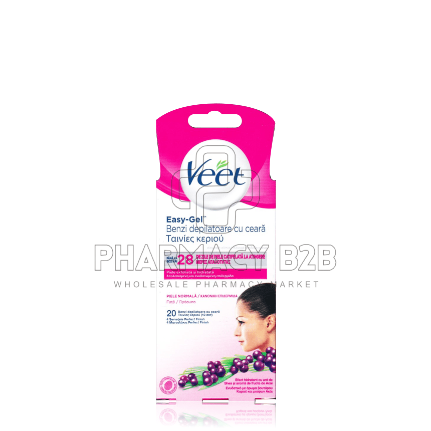 VEET WAX STRIPS FACE X20