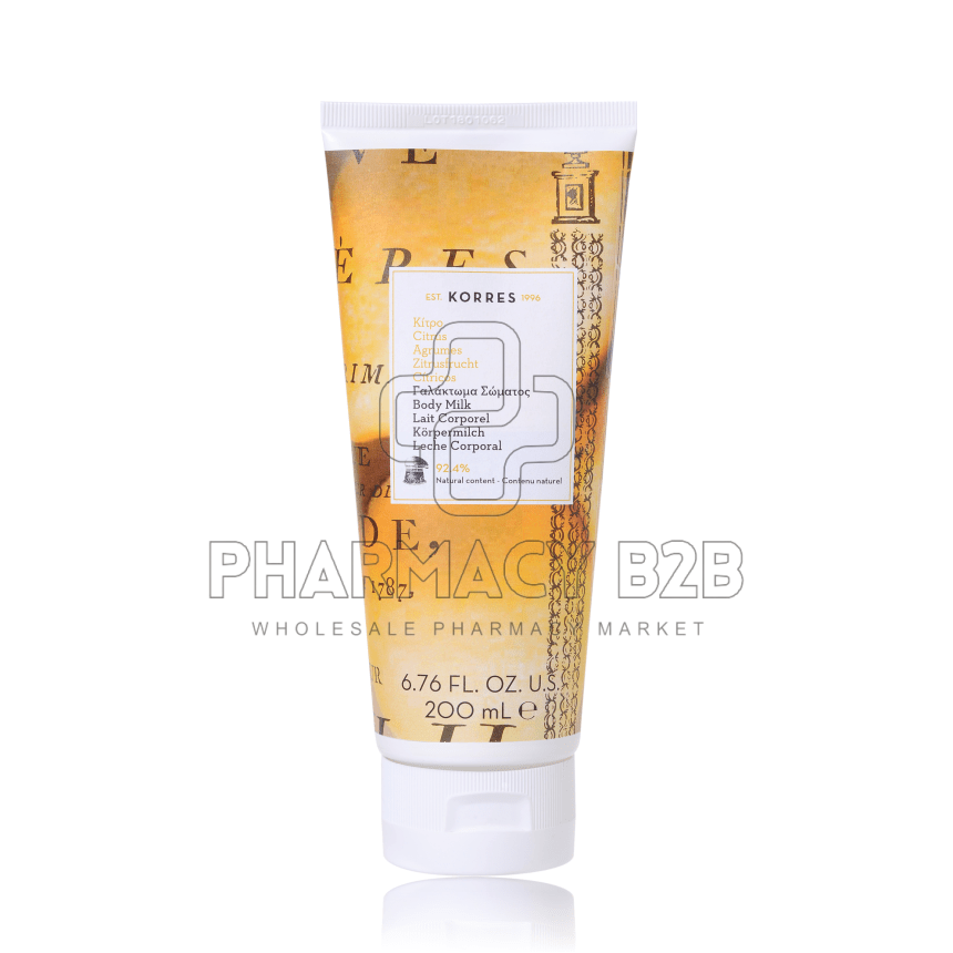 Korres Γαλάκτωμα Σώματος Κίτρο 200ml