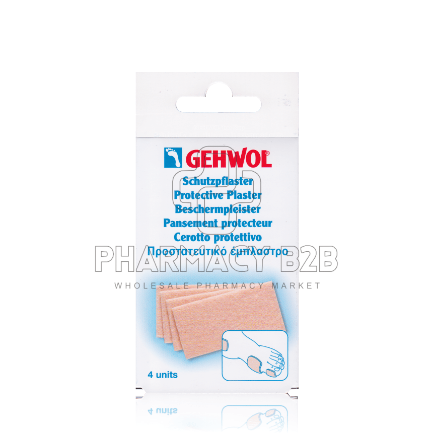 GEHWOL Protective Plaster Thick Προστατευτικό Έμπλαστρο 4 τμχ GEHWOL Protective Plaster Thick Προστατευτικό Έμπλαστρο 4 τμχ