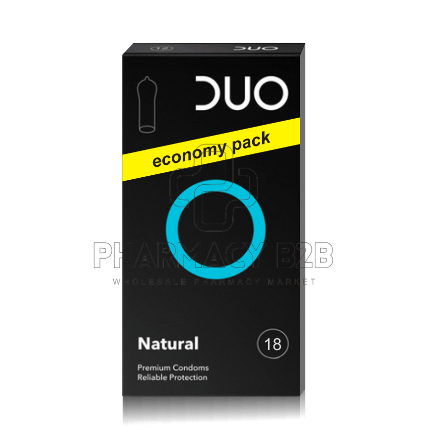 DUO Natural Προφυλακτικά Κανονικά 18τμχ