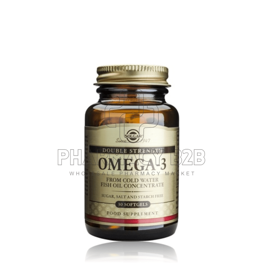 SOLGAR OMEGA-3 DOUBLE STRENGTH X30