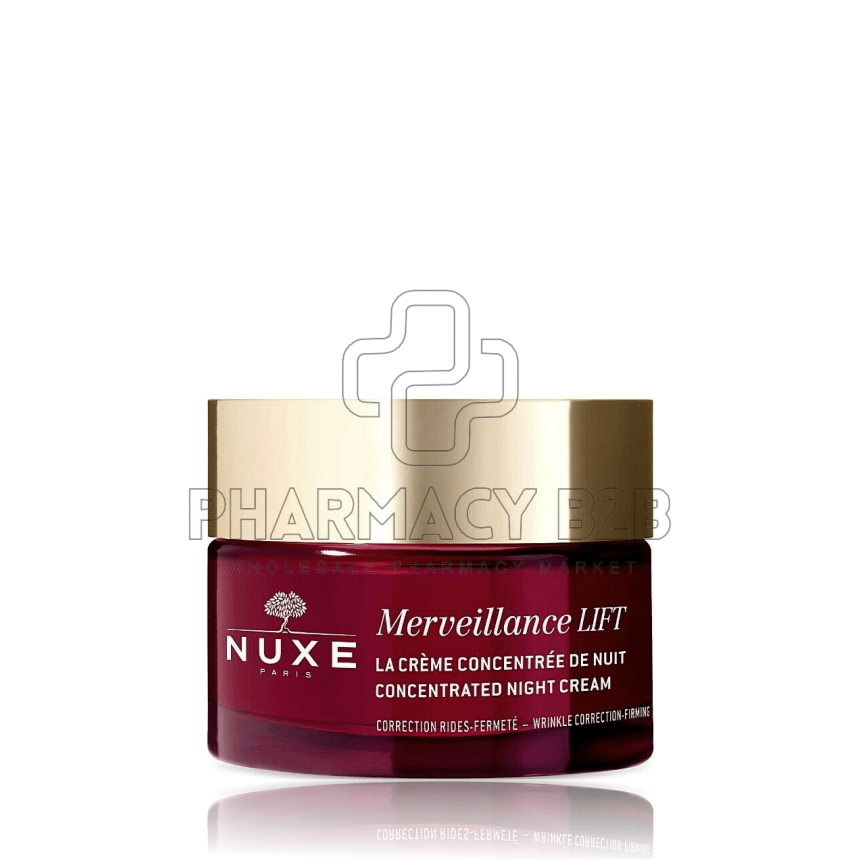 NUXE Merveillance Creme Lift Nuit - Συμπυκνωμένη Κρέμα νύχτας για όλους τους τύπους επιδερμίδας 50ml