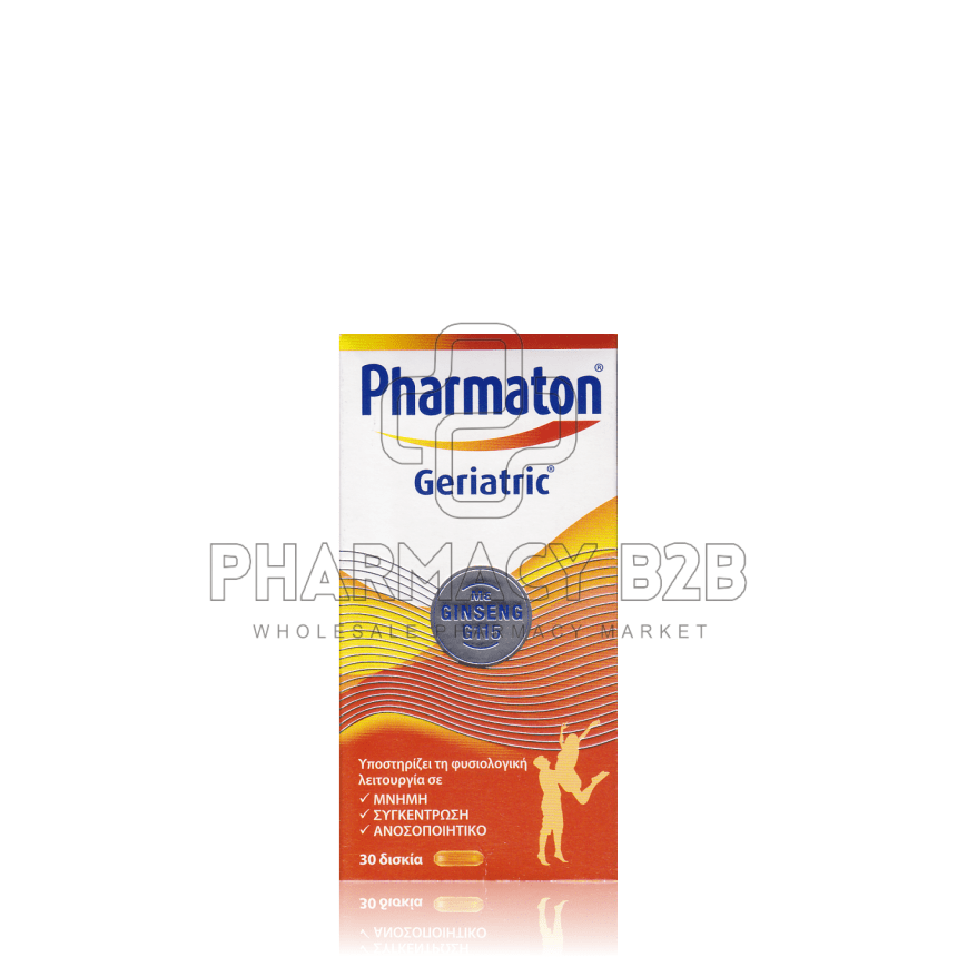 PHARMATON GERIATRIC Πολυβιταμίνη με Ginseng δισκία X30