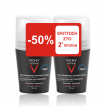 VICHY HOMME Deodorant Anti-Transpirant Roll-On 48h 2x50ml