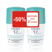 VICHY Deodorant Anti-Transpirant Roll-On 48h 2x50ml