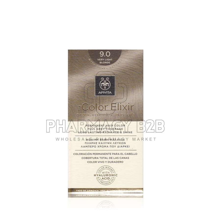 APIVITA MY COLOR ELIXIR 9.0 Ξανθό πολύ ανοιχτό 