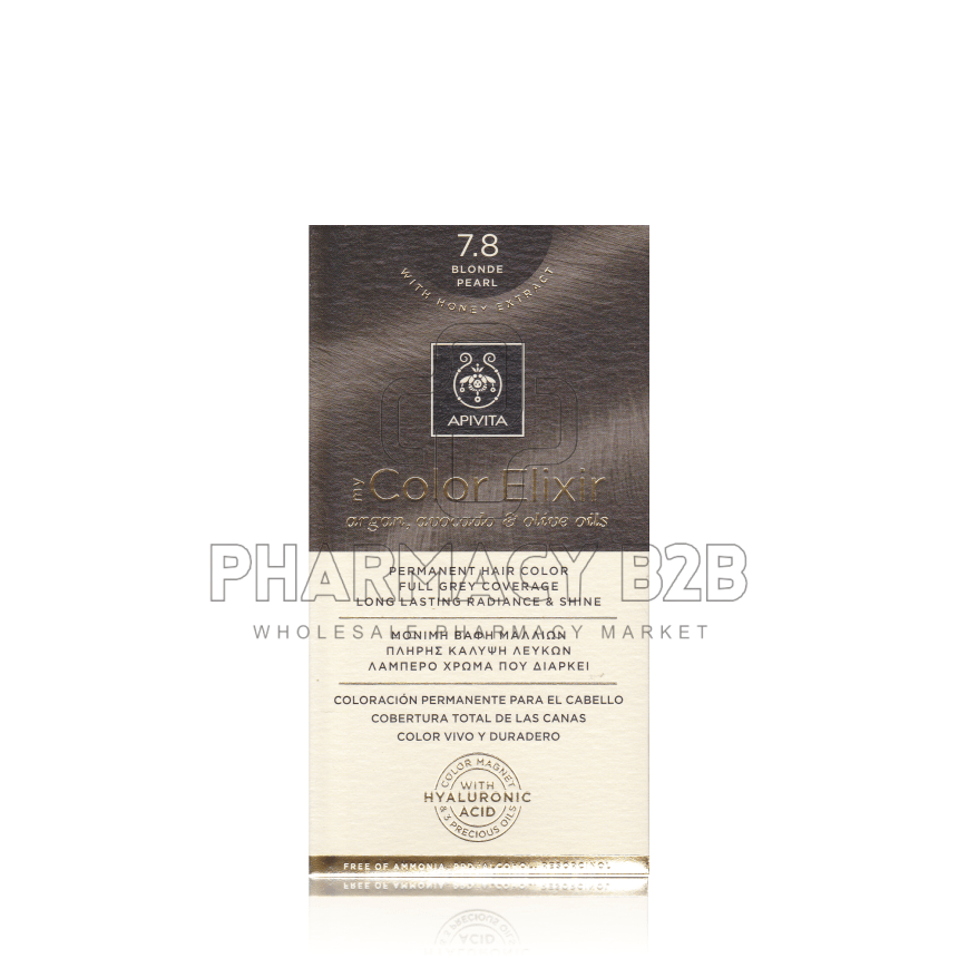 APIVITA MY COLOR ELIXIR 7.8 Ξανθό περλέ 