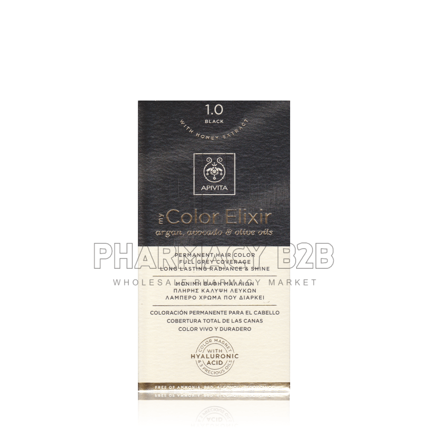 APIVITA MY COLOR ELIXIR 1.0 Μαύρο