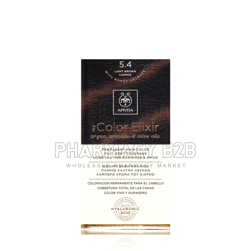APIVITA MY COLOR ELIXIR 5.4 Καστανό ανοιχτό χάλκινο 